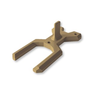 Ekspozytor do pistoletów Pistol Stand duży jednorzędowy - khaki